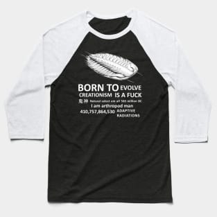 creationism is a fuck Baseball T-Shirt